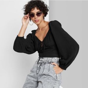 Sweatheart Milkmaid Top!